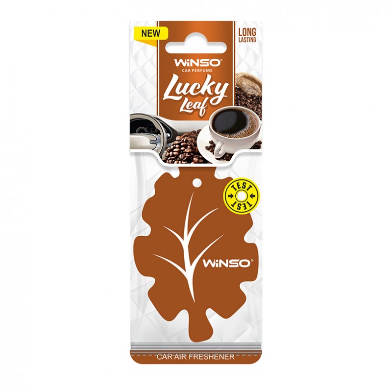 Oro gaiviklis Lucky leaf Card "Coffee"
